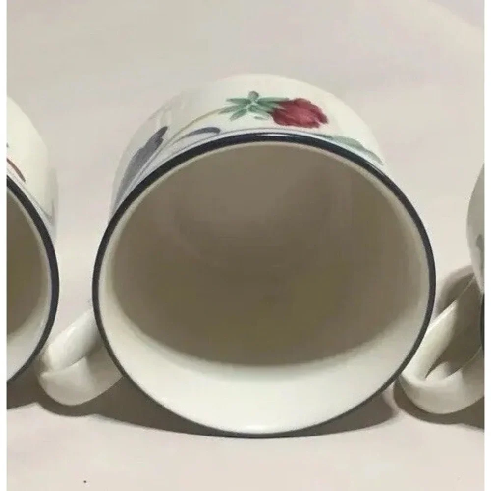 LENOX POPPIES ON BLUE Chinastone Coffee Tea CUP Retired (Priced Per Cup)